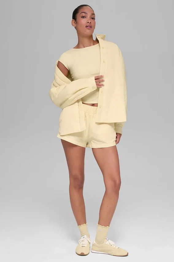 Giacca-camicia Socialite - Giallo candela