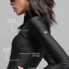 Giacca con zip Airlift Ignite - Nero