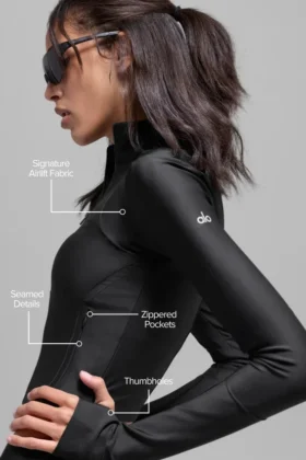 Giacca con zip Airlift Ignite – Nero