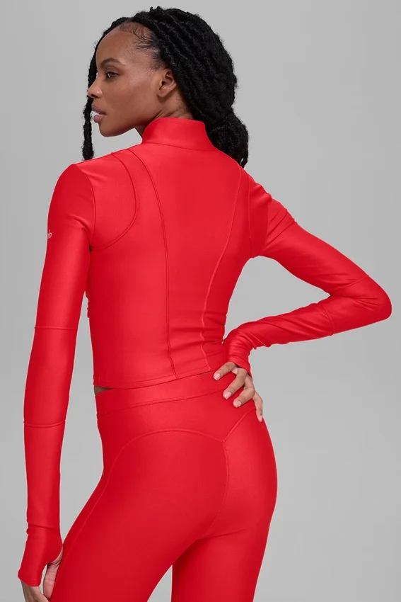 Giacca con zip Airlift Ignite - Rosso brillante