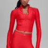 Giacca con zip Airlift Ignite - Rosso brillante