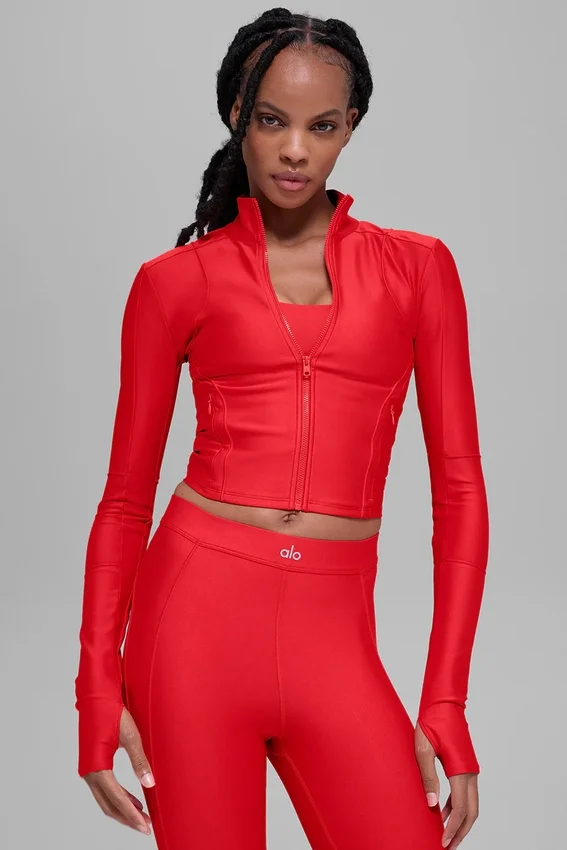 Giacca con zip Airlift Ignite - Rosso brillante