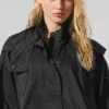 Giacca corta con zip integrale Game Time - Nero