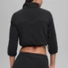 Giacca corta in pile polare Retreat - Nero