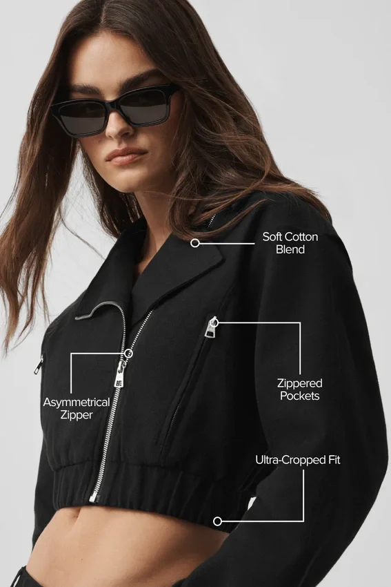 Giacca Cosmopolitan corta - Nero