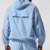 Giacca da allenamento Vantage in nylon ripstop - Blu conchiglia