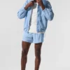 Giacca da allenamento Vantage in nylon ripstop - Blu conchiglia