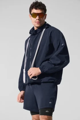 Giacca da allenamento Vantage in nylon ripstop - Blu navy