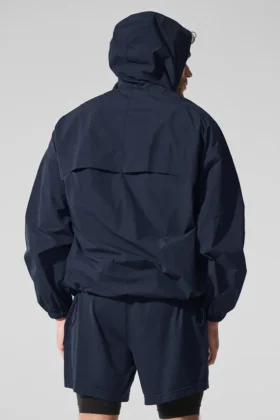 Giacca da allenamento Vantage in nylon ripstop – Blu navy