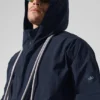 Giacca da allenamento Vantage in nylon ripstop - Blu navy