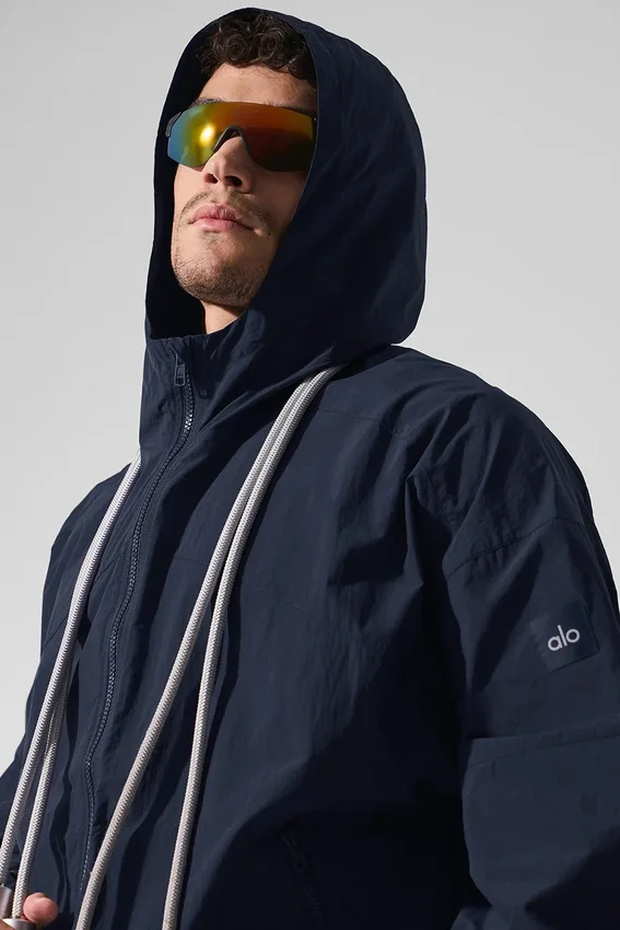 Giacca da allenamento Vantage in nylon ripstop - Blu navy