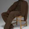 Giacca da allenatore in tela di cotone - Espresso