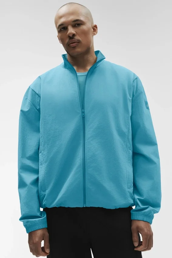 Giacca da track Takeaway con zip integrale - Blue Breeze