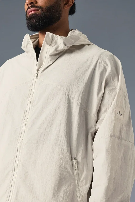Giacca da training Vantage in nylon ripstop - Bone