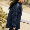 Giacca da tuta Origin con zip integrale - Blu navy/Nero