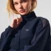 Giacca da tuta Origin con zip integrale - Blu navy/Nero