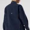 Giacca da tuta Origin con zip integrale - Blu navy/Nero