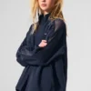 Giacca da tuta Origin con zip integrale - Blu navy/Nero