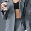 Giacca di prima classe - Grigio acciaio