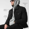 Giacca Ease Trucker - Nera
