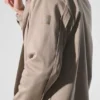Giacca Edition in pelle scamosciata - Gravel