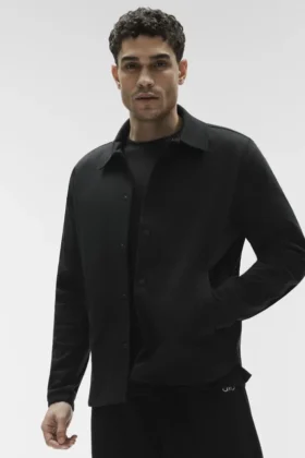 Giacca Edition in similpelle scamosciata - Nero