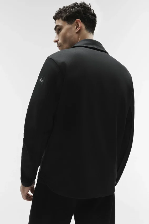 Giacca Edition in similpelle scamosciata - Nero