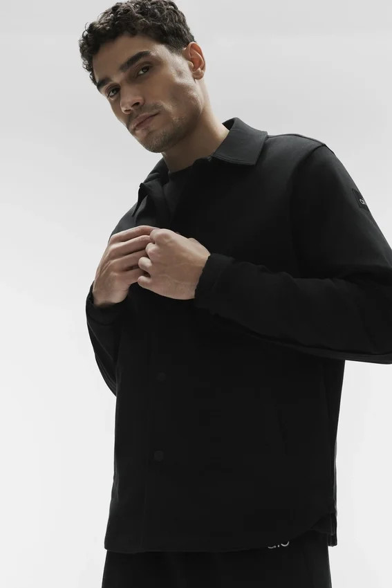 Giacca Edition in similpelle scamosciata - Nero