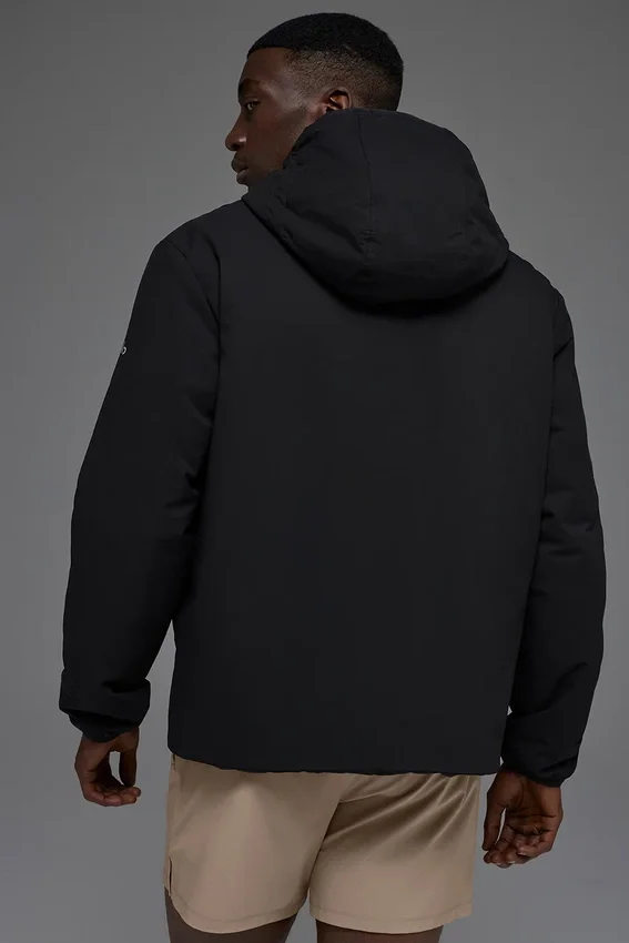Giacca Elemental con zip integrale - Nero