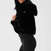 Giacca Foxy in pelliccia sintetica - Nera