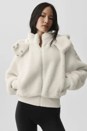 Giacca Foxy Sherpa - Avorio