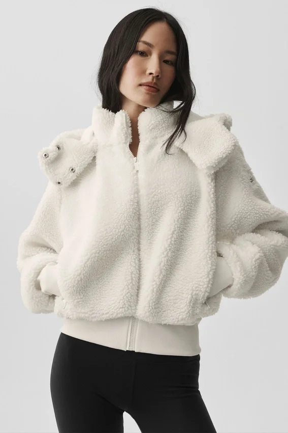Giacca Foxy Sherpa - Avorio