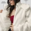 Giacca Foxy Sherpa - Avorio
