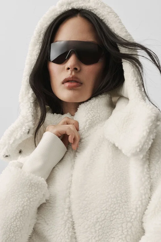 Giacca Foxy Sherpa - Avorio