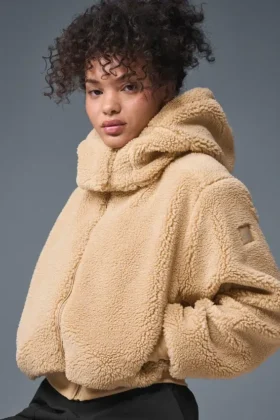 Giacca Foxy Sherpa - Cammello