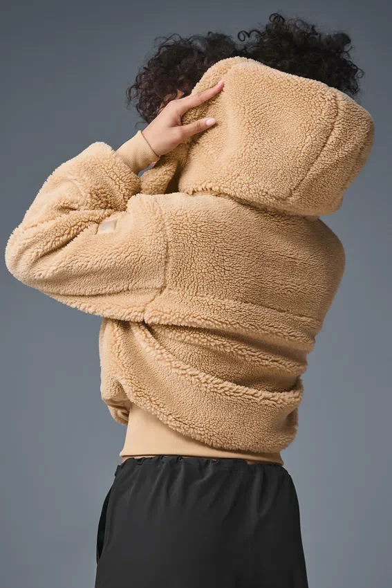 Giacca Foxy Sherpa - Cammello