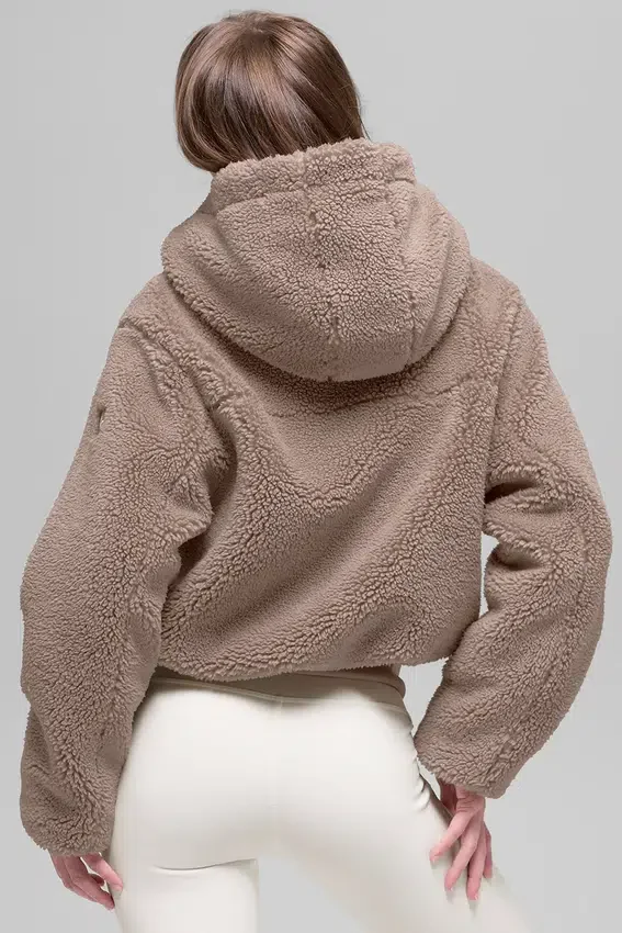 Giacca Foxy Sherpa - Chai Latte