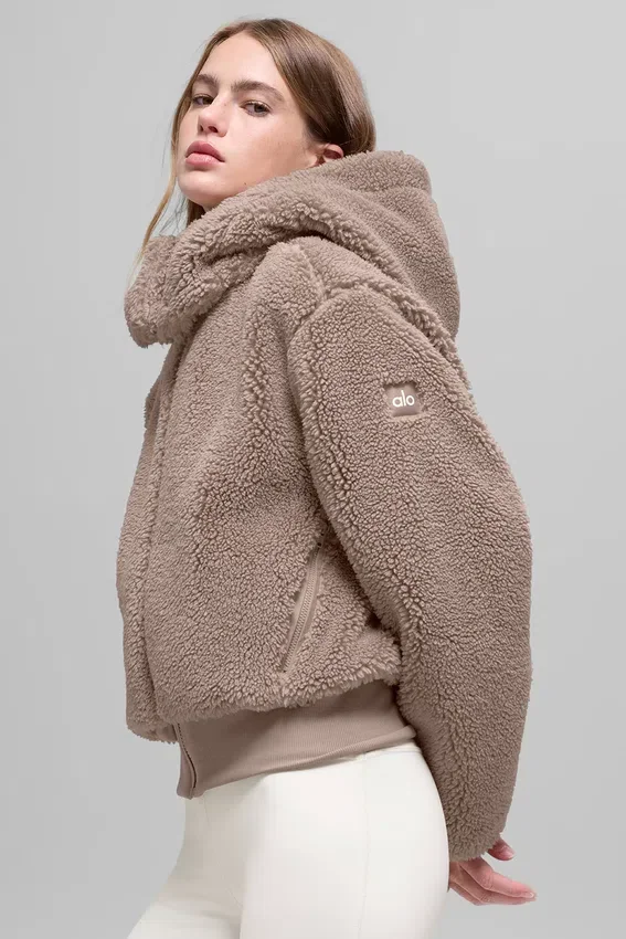 Giacca Foxy Sherpa - Chai Latte