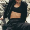 Giacca Foxy Sherpa - Nero