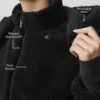 Giacca Foxy Sherpa - Nero