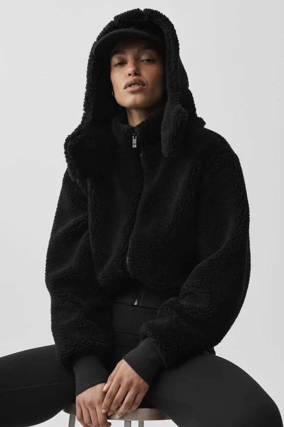 Giacca Foxy Sherpa - Nero