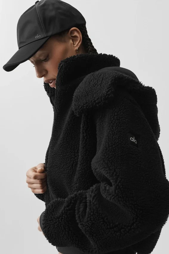 Giacca Foxy Sherpa - Nero