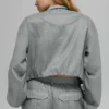 Giacca Game Time con zip integrale - Grigio lunare