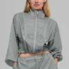 Giacca Game Time con zip integrale - Grigio lunare