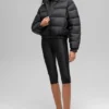 Giacca imbottita Aspen Love - Nera