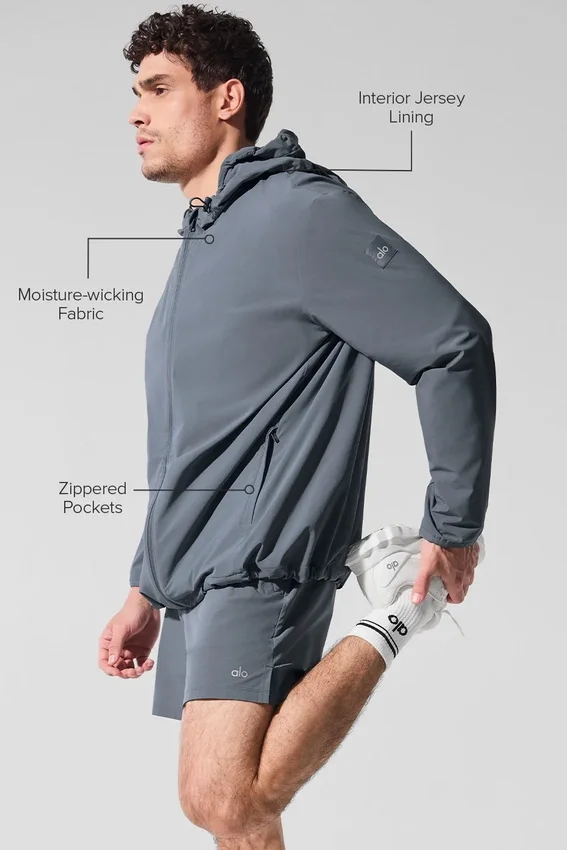 Giacca Performance On-The-Go - Grigio acciaio