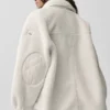 Giacca-pigiama Sherpa Edge - Avorio