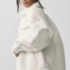 Giacca-pigiama Sherpa Edge - Avorio
