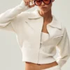 Giacca Radiate in cashmere - Avorio