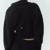 Giacca Radiate in cashmere - Nero